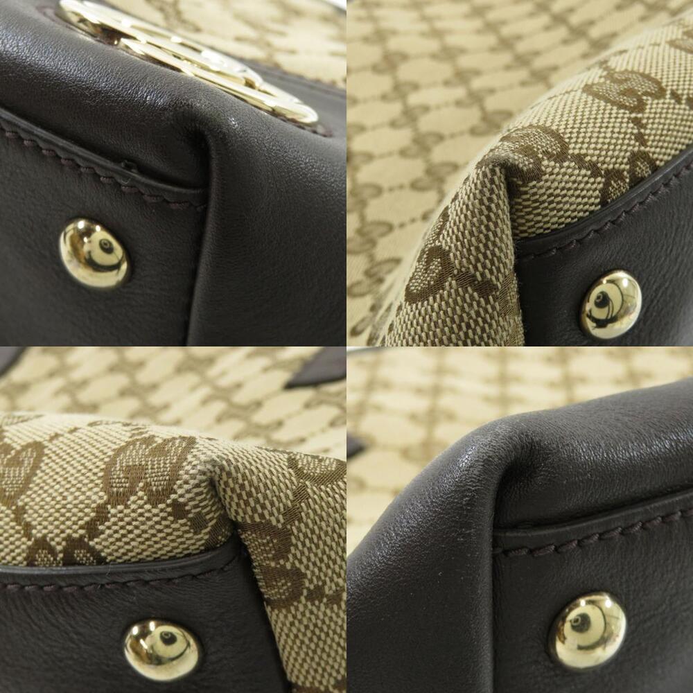 Gucci New Britt Tote Shoulder Bag Brown - Picture 10 of 11